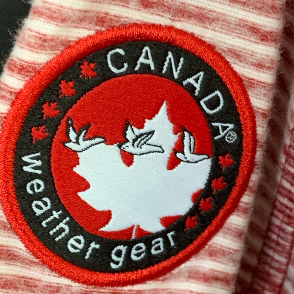 Men’s Canada Weather Gear Red Rock Stripe Pocket Supreme Soft Polo - Picture 5 of 9